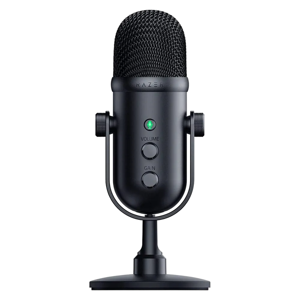 Microphones Razer Seiren V2 Pro, 30 mm Dynamic Microphone, High Pass Filter, Analog Gain Limiter,USB