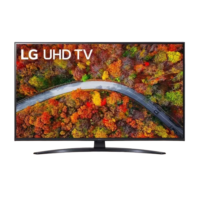 55" LED TV LG 55UP81006LA, Black (3840x2160 UHD, SMART TV, DVB-T2/C/S2)