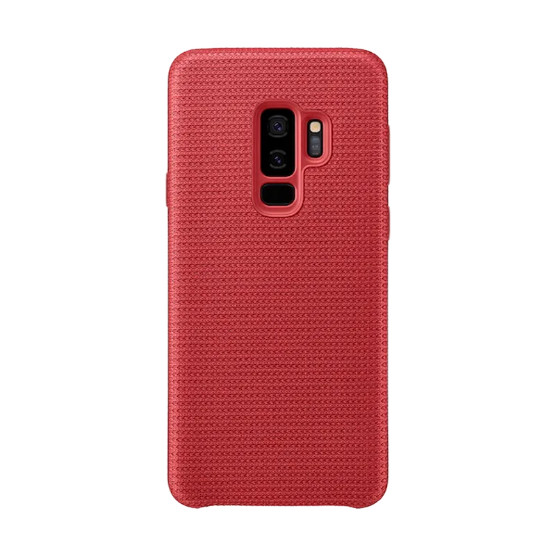 Original Sam. Hyperknit Cover Galaxy S9+, Red