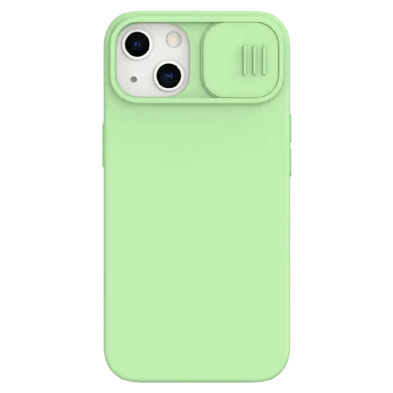 Nillkin Apple iPhone 13, CamShield Silky Silicone Case, Mint Green