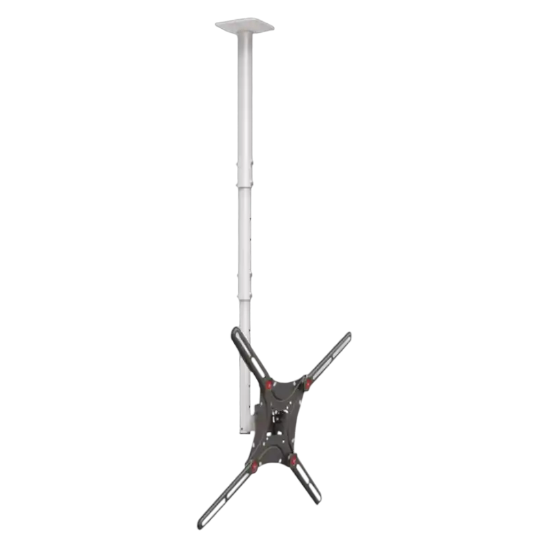 Ceiling Mount Barkan ''4500L'' White/Black 13"-75" Full Motion, max.43kg, VESA mm: up to 600x400mm