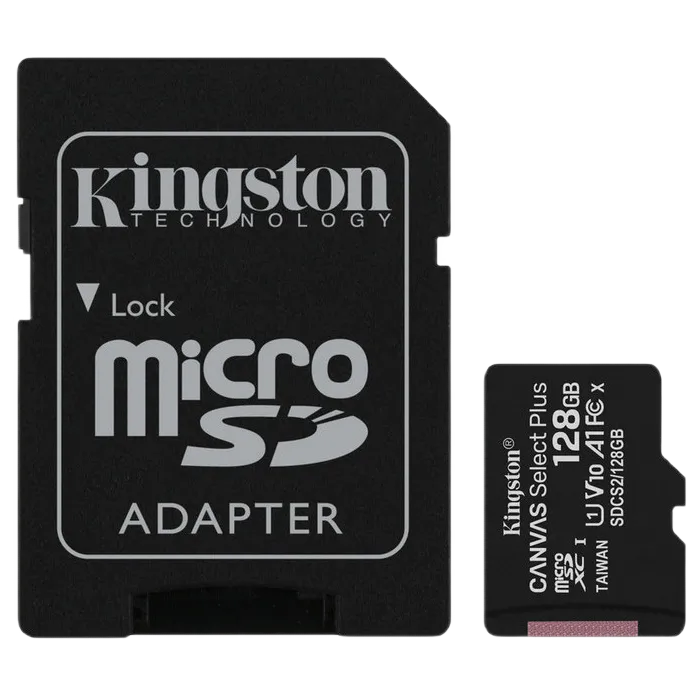 Cumpara  Carduri de memorie - Карта памяти Kingston Canvas Select+, 128Гб (..