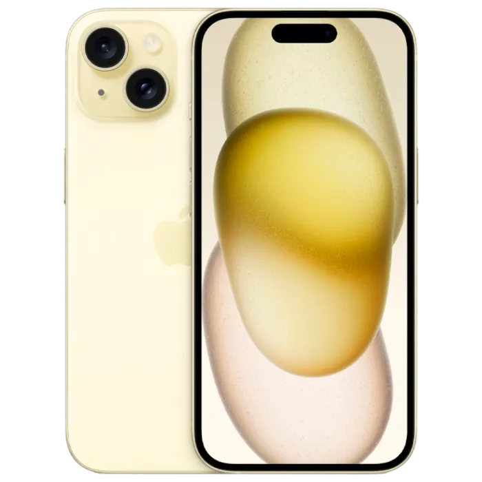 iPhone 15, 128GB Yellow MD