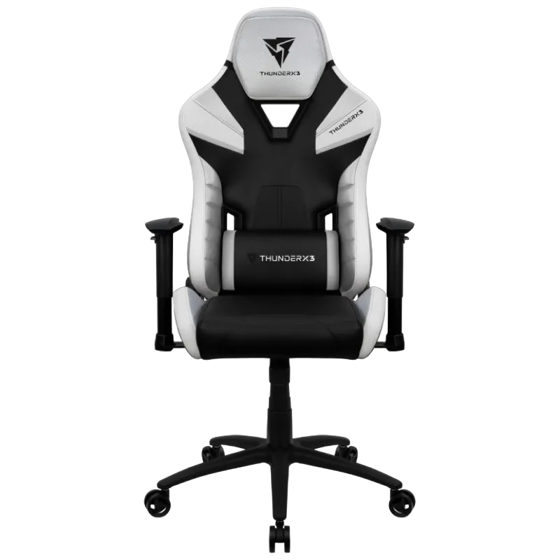 Gaming Chair ThunderX3 TC5  Black/All White, User max load up to 150kg / height 170-190cm