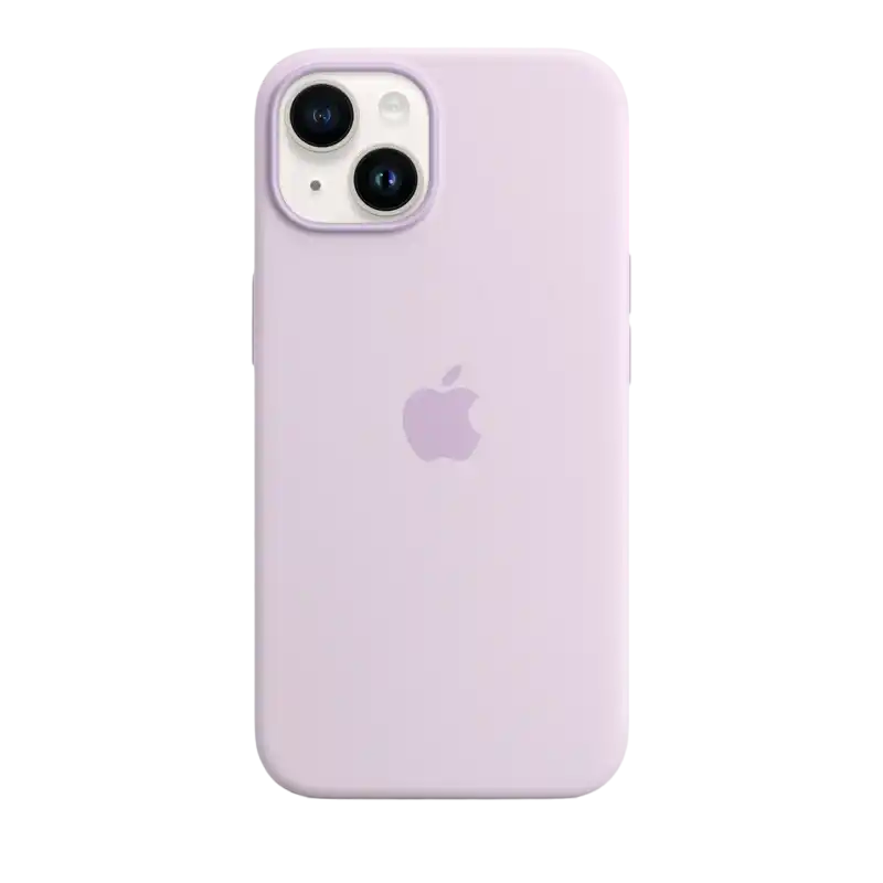 Original iPhone 14 Silicone Case with MagSafe - Lilac, Model A2910
