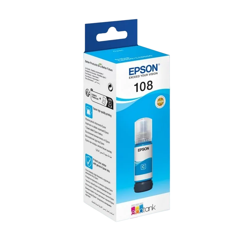 Ink  Epson C13T09C24A, 108 EcoTank ..