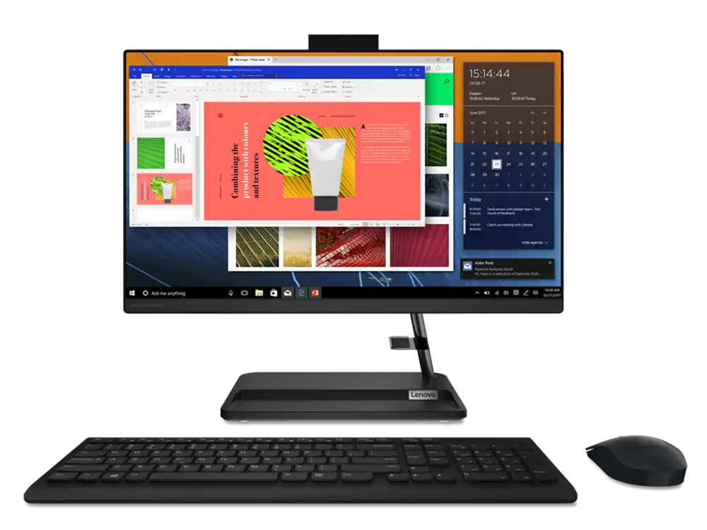 Моноблок Lenovo IdeaCentre 3 22ITL6, 21,5", Intel Core i3-1115G4, 8Гб/256Гб, Без ОС, Чёрный