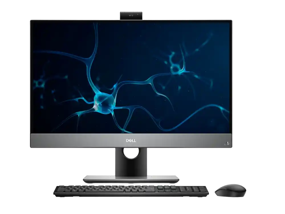 Моноблок DELL OptiPlex 7780, 27", Intel Core i5-10505, 8Гб/256Гб, Linux Ubuntu, Серебристый/Черный