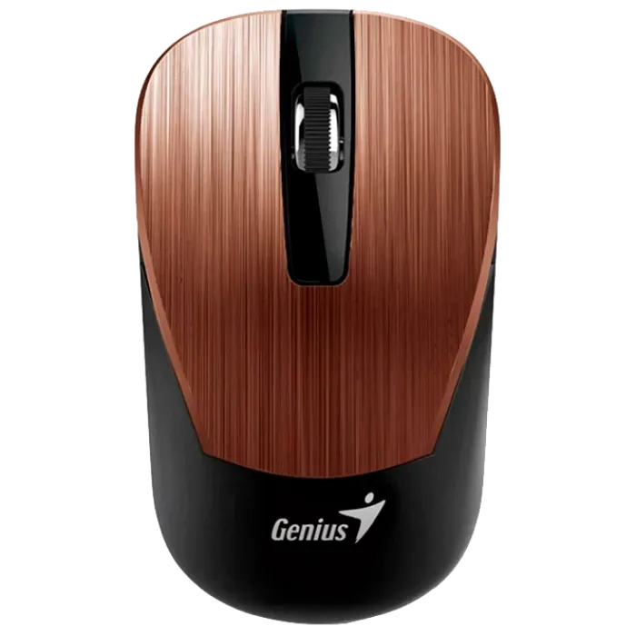 Wireless Mouse Genius NX-7015, Optical, 800-1600 dpi,3 buttons,Ambidextrous,BlueEye,1xAA, Rosy Brown