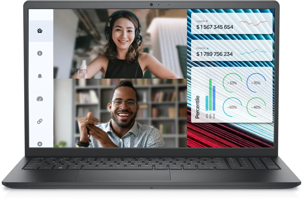 NB Dell 15.6" Vostro 3520 Black (Core i5-1235U 16Gb 512Gb)