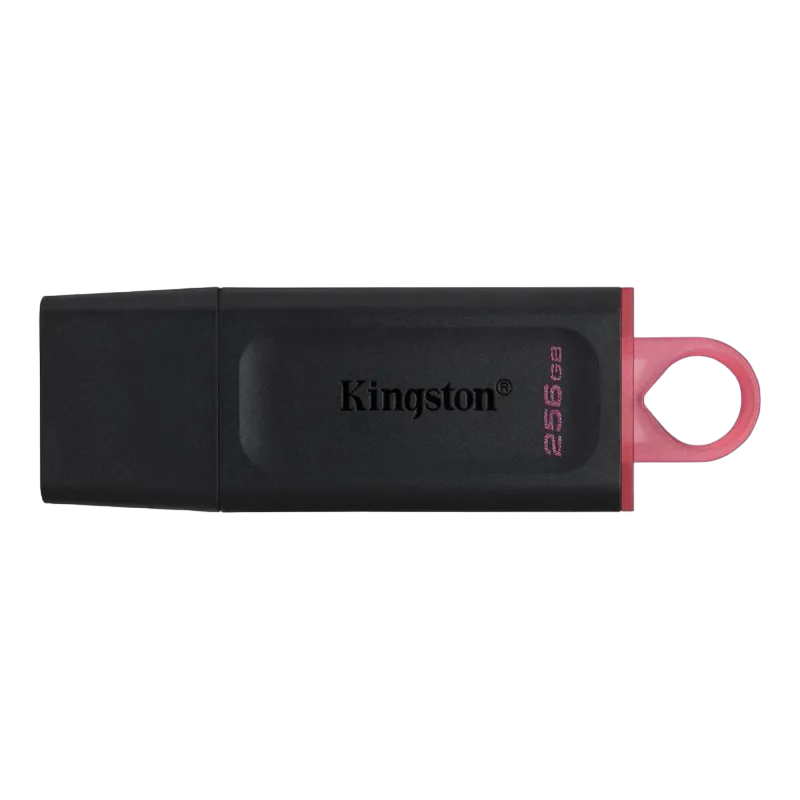 256GB  USB3.2 Flash Drive Kingston DataTraveler Exodia (DTX/256GB), Black, Plastic, Classic Cap