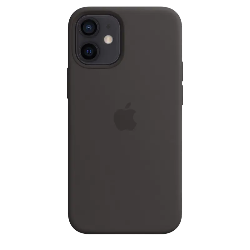 Original iPhone 12 mini Silicone Case with MagSafe, Black