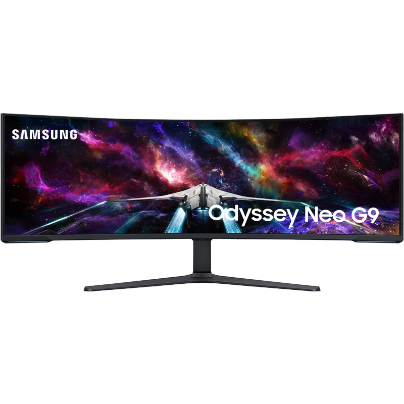 57" SAMSUNG Odyssey Neo G9 S57CG95,White,Curved-VA,7680x2160,240Hz,1msGTG,420cd,HDR10,HDMI+DP+USB