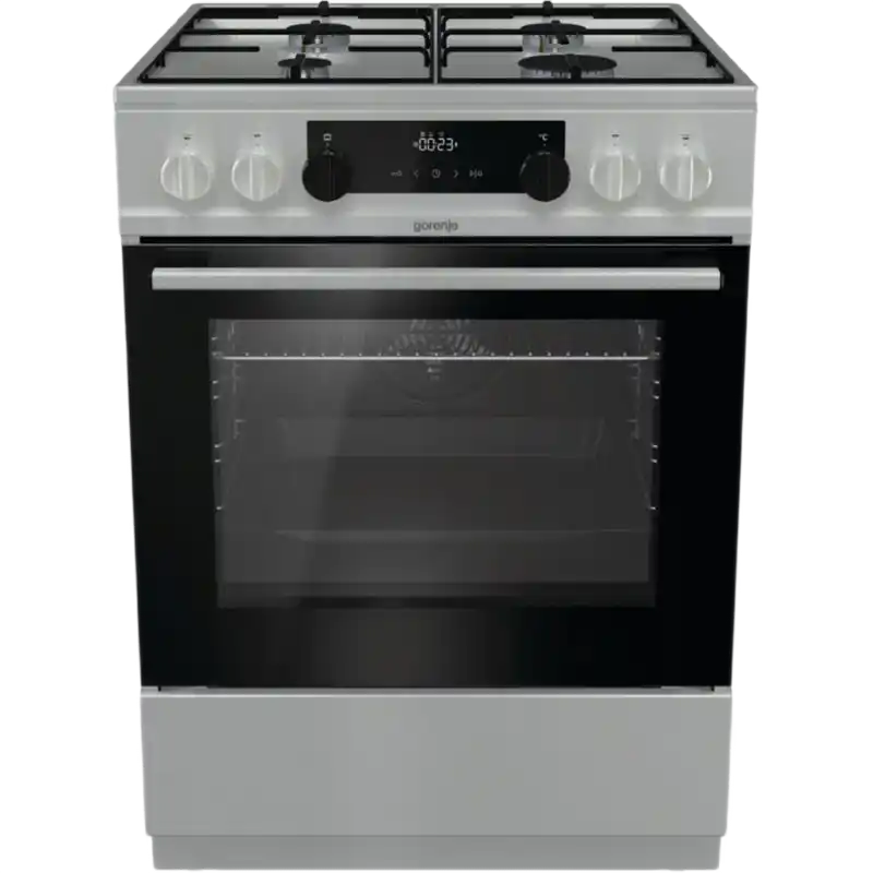 Комбинированная плита Gorenje KS 635 X, Нержавеющая сталь