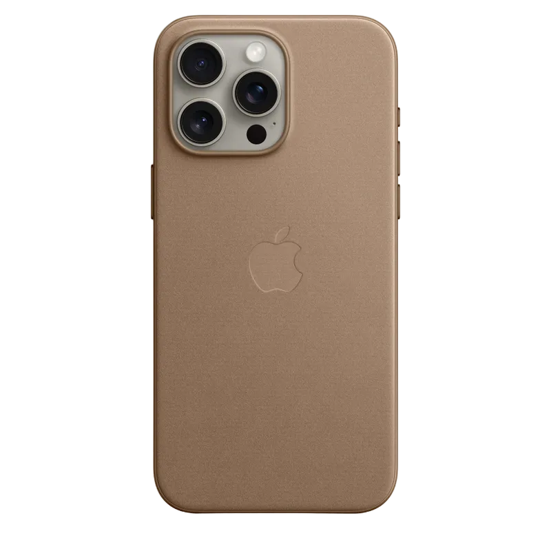 iPhone 15 Pro Max FineWoven Case with MagSafe - Taupe