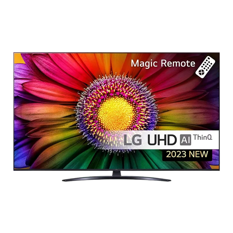 43" LED SMART TV LG 43UR81006LJ, Real 4K, 3840 x 2160, webOS, Black