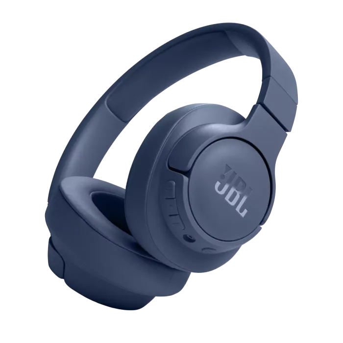 Headphones  Bluetooth  JBL T720BT, Blue, Over-ear, Pure Bass Sound