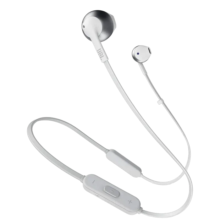 Earphones  Bluetooth  JBL  Tune 205BT, Silver