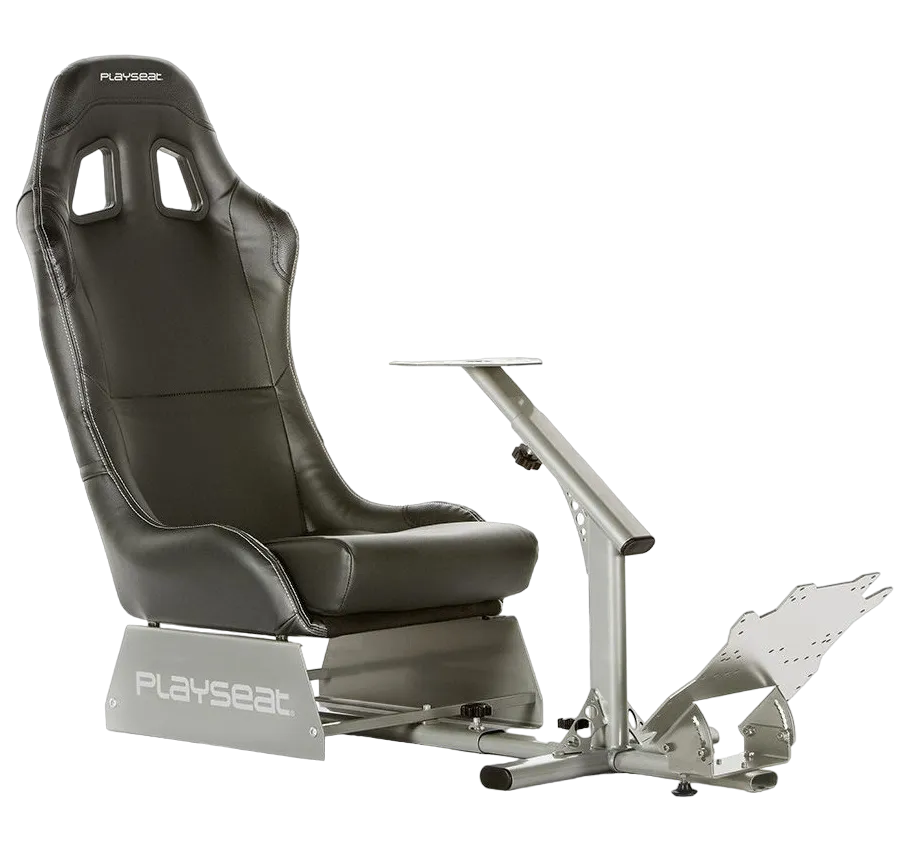 Gaming Chair Playseat Evolution, Racing simulator cockpit with GTR sitting position, Black