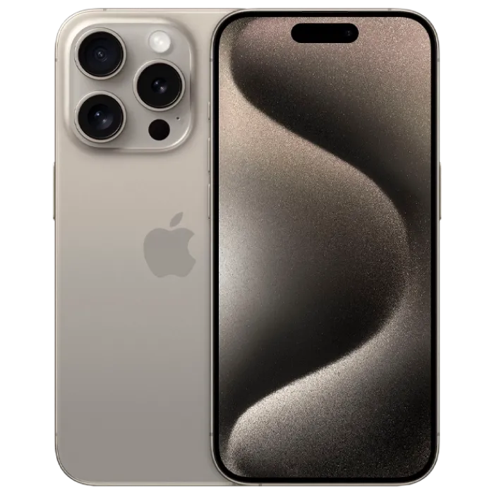 iPhone 15 Pro, 1TB Natural Titanium MD
