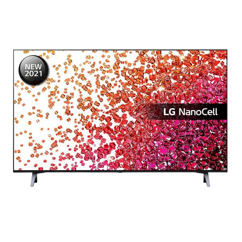 43" LED TV LG 43NANO756PA, Black (3840x2160 UHD, SMART TV, DVB-T/T2/C/S2)