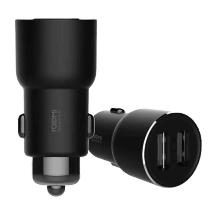 Xiaomi Mi Roidmi 3S, Car FM Trasmitter,Car Charger 3.4A/20W, 2USB, Black