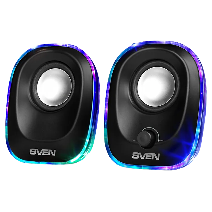 Speakers SVEN "330" Black, 5w, USB power / DC 5V