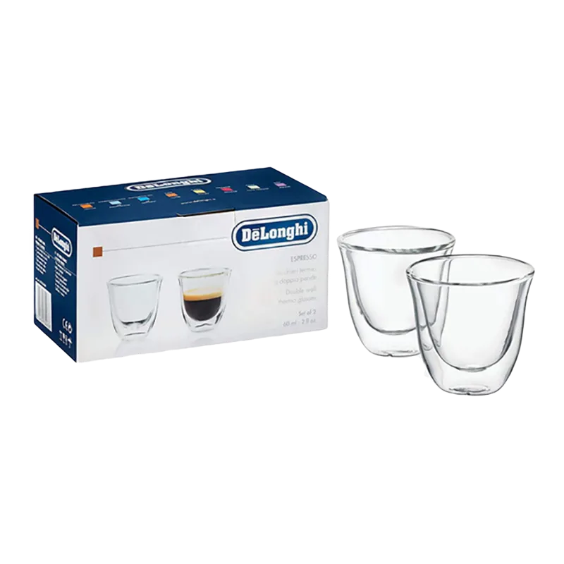Cumpara  Vase pentru cafea - Стаканы для капучино De'Longhi 60ml 2pcs, Про..