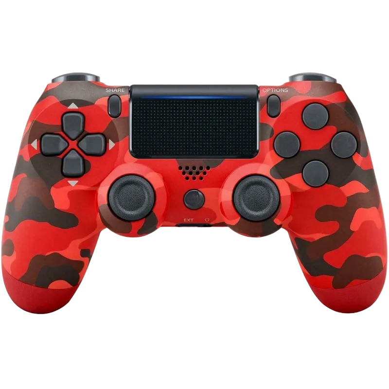 Controller wireless SONY PS DualShock 4 V2 Red Camouflage