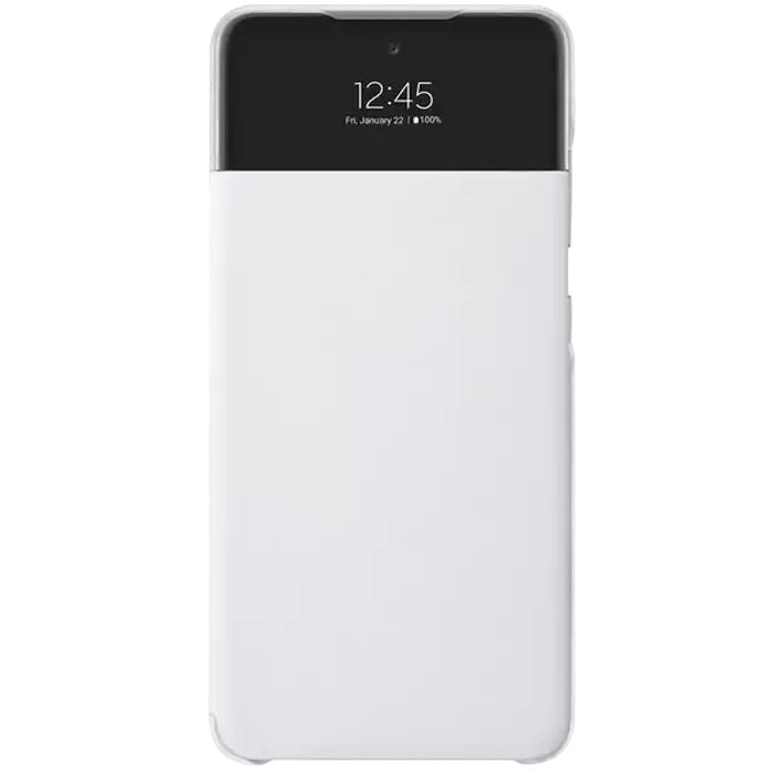 Original Sam. S View Wallet Cover Galaxy A52, White