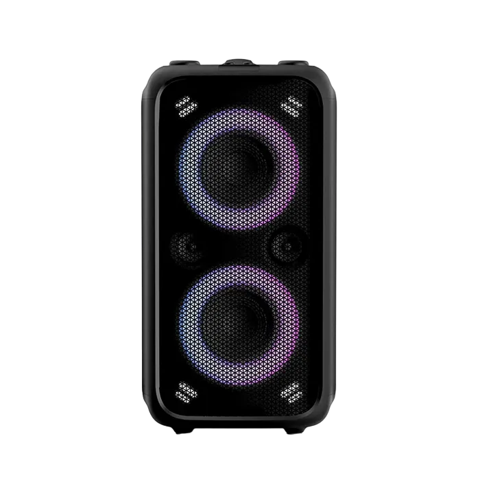 Portable Audio System F&D PA200, 80W, 11.1V/8000mAh, IPX4, TWS, Bluetooth/USB/AUX, 1*Wireless mic