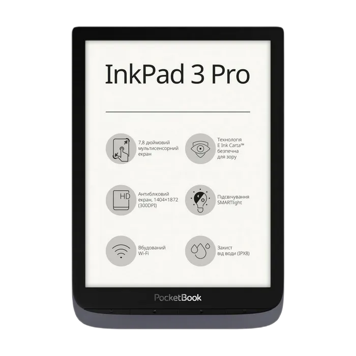 Cumpara  Cărți electronice - Электронная книга PocketBook InkPad 3 Pro, Me..