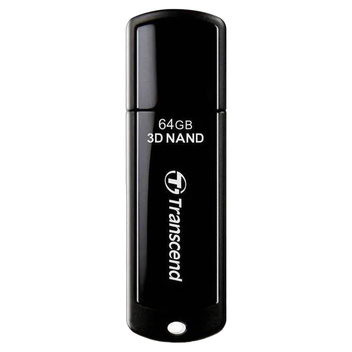 64GB USB3.1 Flash Drive Transcend "JetFlash 280T", Black, Endurance 3D NAND (R/W:140/40MB/s) Bulk
