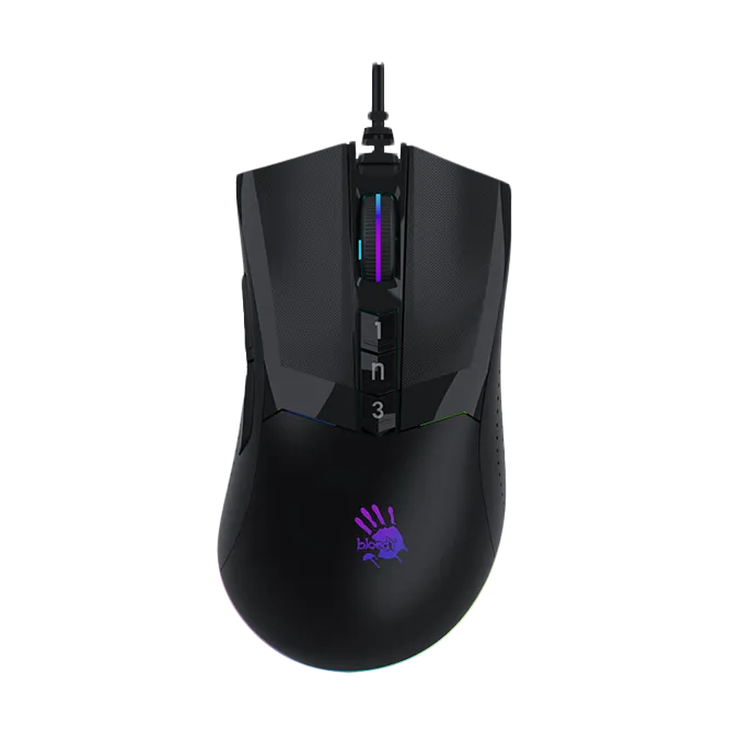 Gaming Mouse Bloody W90 Max, 100-10000 dpi, 8 buttons, 250IPS, 35G, 109g, Ergonomic, Programmable, O