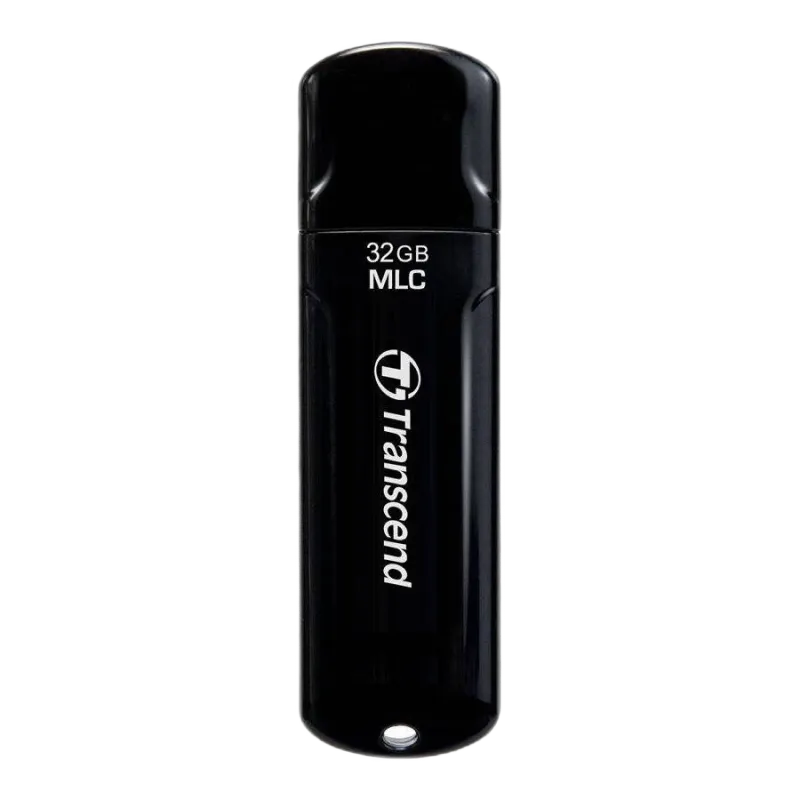 32GB USB3.1 Flash Drive Transcend "JetFlash 750", Black, Endurance MLC (R/W:130/30MB/s)