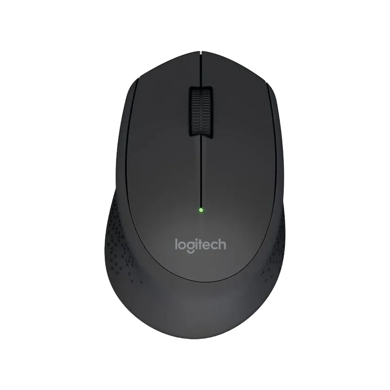 Wireless Mouse Logitech M280, Optical, 1000 dpi, 3 buttons, Ergonomic, 1xAA, Black