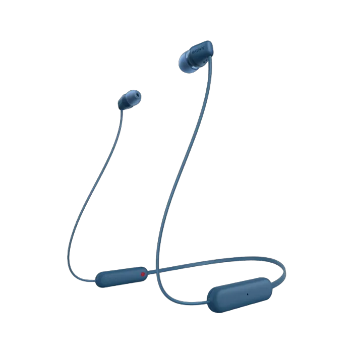 Bluetooth Earphones  SONY  WI-C100, Blue