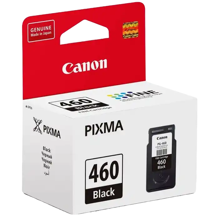 Картридж чернильный Canon PG-460, 8мл, Чёрный