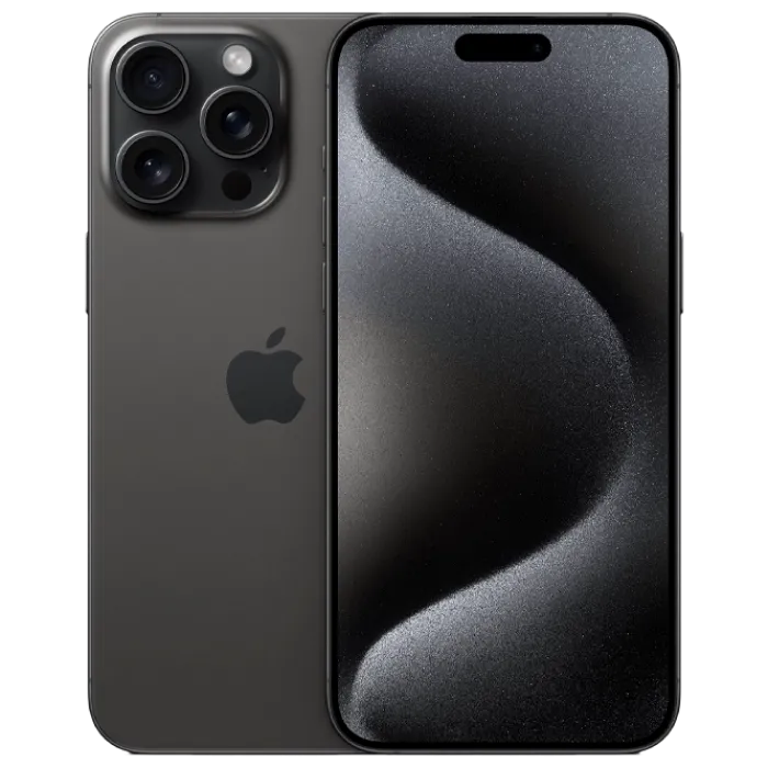 iPhone 15 Pro Max, 512GB Black Titanium MD