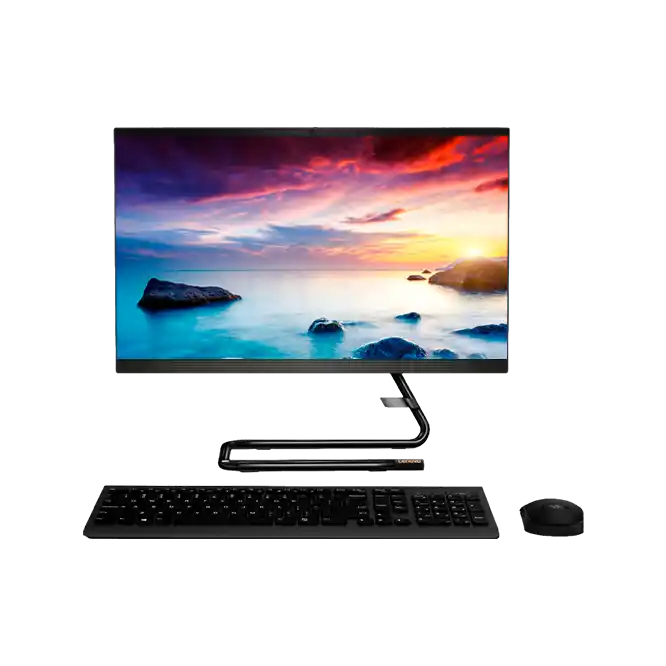 Моноблок Lenovo IdeaCentre 3 24IMB0, 23,8", Intel Core i3-10100T, 16ГБ/512Гб, Без ОС, Чёрный