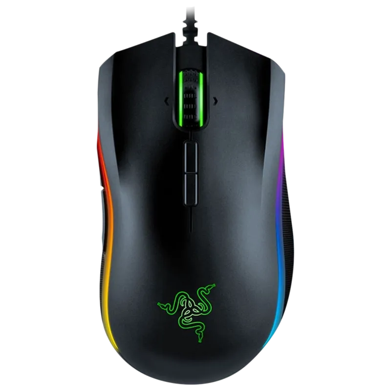 Gaming Mouse Razer Mamba Elite, 16k dpi, 9 buttons, 50G, 450IPS, 96g, Mech.SW, On-Board Memory, RGB,