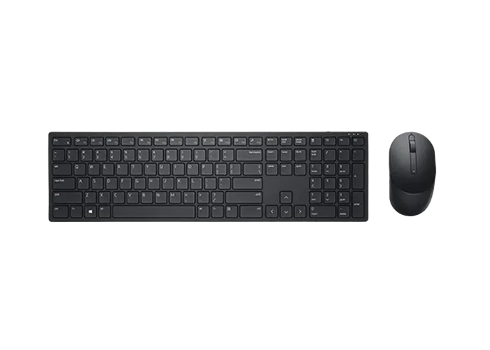 Wireless Keyboard & Mouse Dell KM5221W, Multimedia keys, 2.4Ghz, Russian, Black