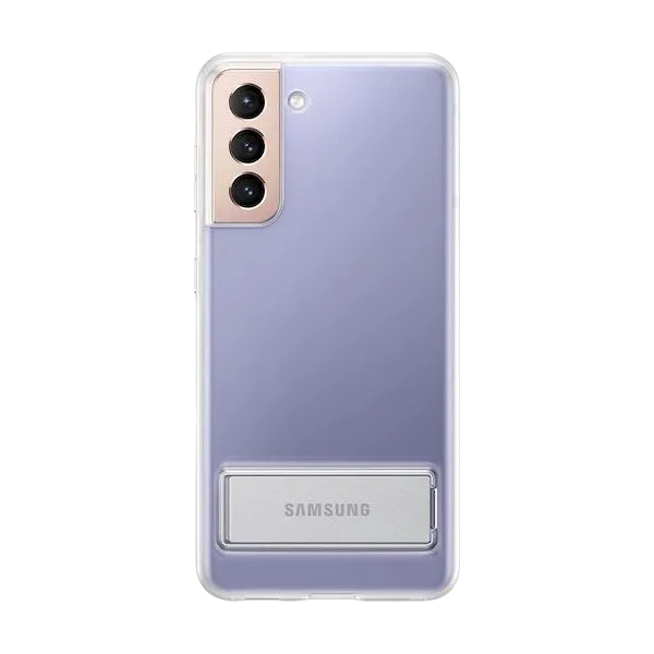 Original Sam. Clear Standing cover Galaxy S21, Transparent