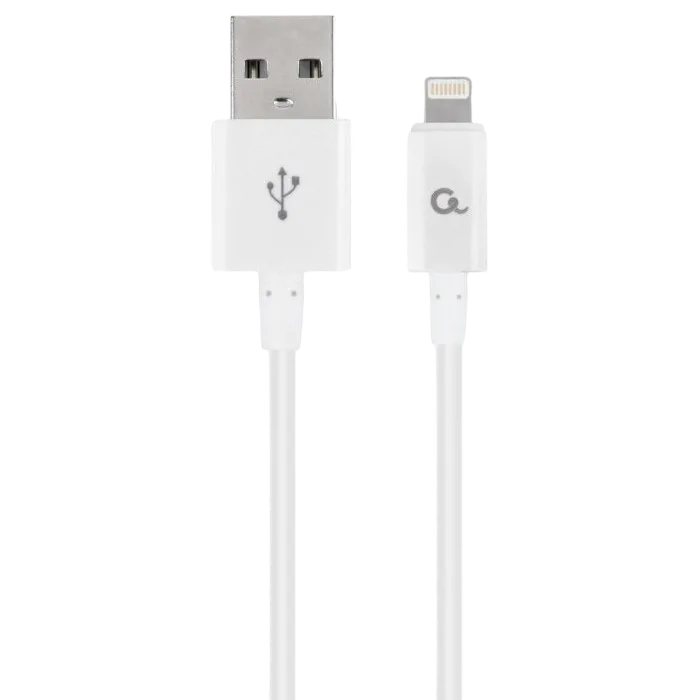 Blister Lightning 8-pin/USB2.0, 2.0m Cablexpert  White, CC-USB2P-AMLM-2M-W