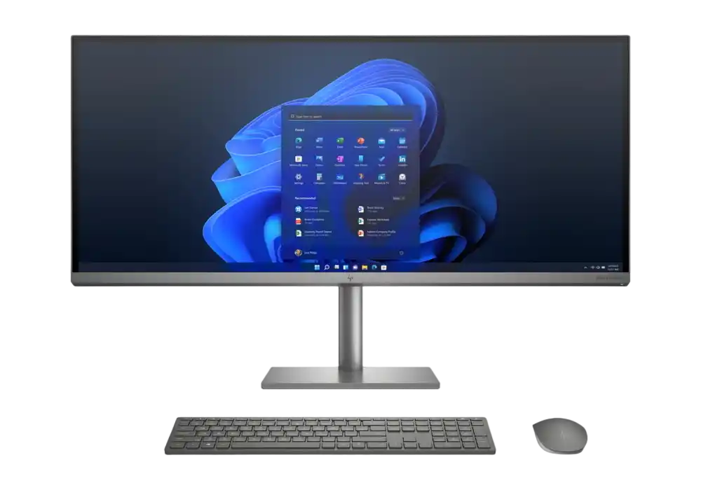 Моноблок HP ENVY 34, 34", Intel Core i5-11400, 16Гб/512Гб, Windows 11 Home, Серебристый