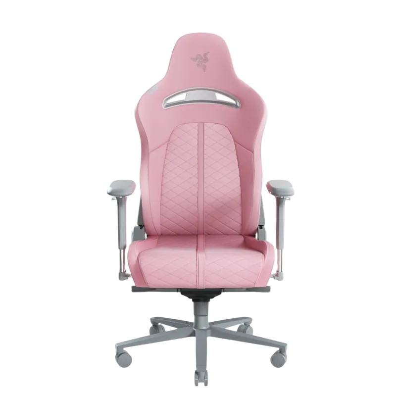 Gaming Chair Razer Enkii, Maximum load 136 kg, 166-204cm, 4D Armreast,152 Degrees, Lumbar Arch, Pink