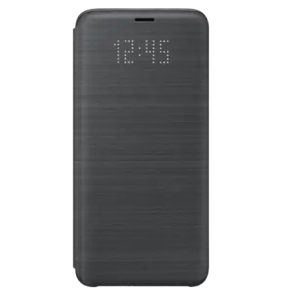 Чехол Samsung LED Flip Wallet for Galaxy S9, Орхидея Серая