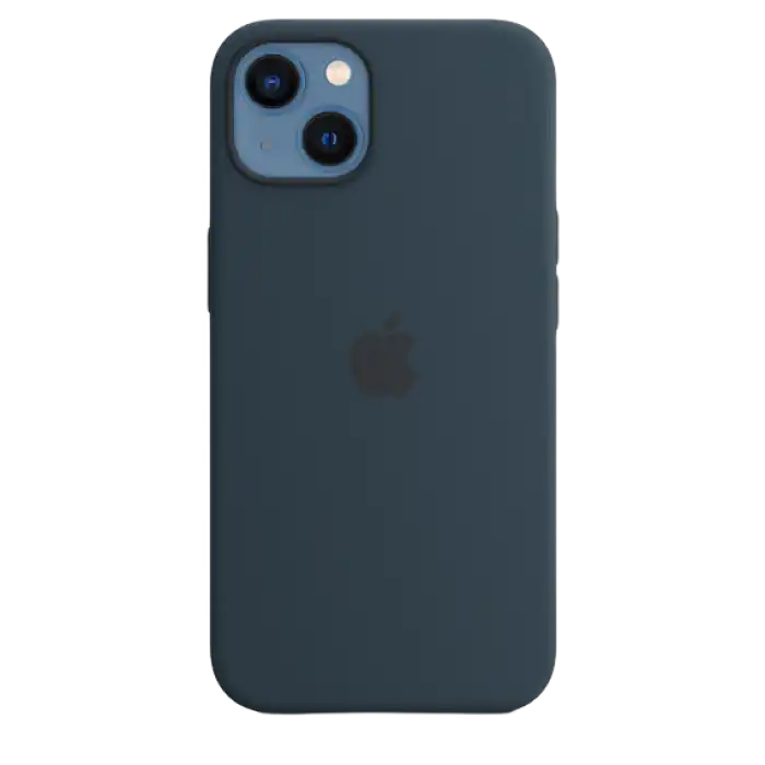Original iPhone 13 Silicone Case with MagSafe – Abyss Blue Model A2706