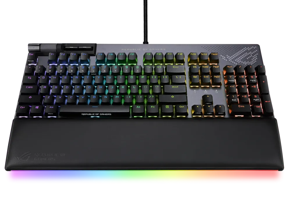 Gaming Keyboard Asus ROG Strix Flare II Animate, Mechanical, NX Red SW, PBT, AniMe Matrix LED displa
