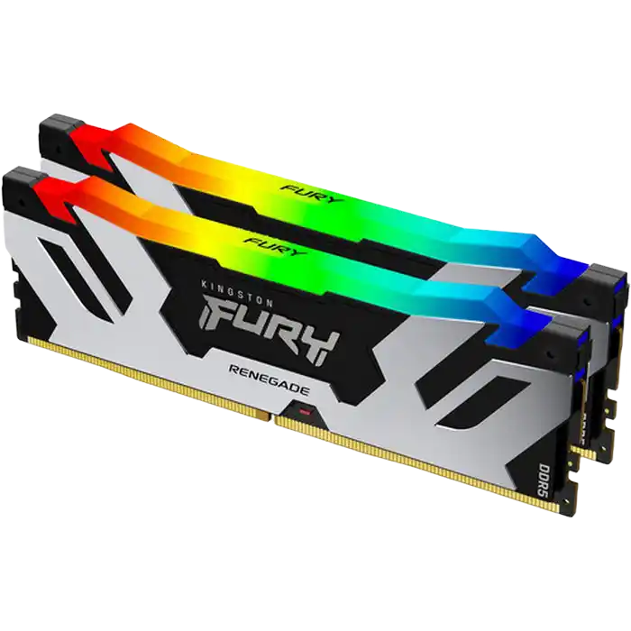 Оперативная память Kingston FURY Renegade RGB, DDR5 SDRAM, 6000 МГц, 64Гб, KF560C32RSAK2-64